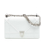 Christian Dior B Dior White Calf Leather Small Grained skin Diorama Flap Italy