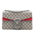 Gucci AB Gucci Brown Beige Coated Canvas Fabric Medium GG Supreme Dionysus Shoulder Bag Italy