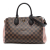 Louis Vuitton B Louis Vuitton Brown with Pink Damier Canvas Fabric Damier Ebene Normandy France