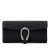 Gucci AB Gucci Black Satin Fabric Dionysus Clutch Italy