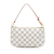 Louis Vuitton B Louis Vuitton White Damier Canvas Fabric Damier Azur Pochette Accessoires Spain