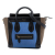 Celine B Celine Blue Calf Leather Nano Tricolor Nubuck and skin Luggage Tote Italy