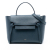 Celine B Celine Blue Calf Leather Micro Grained skin Belt Bag Italy