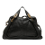 Chloé B Chloé Black Calf Leather Large Pebbled Paraty Satchel Italy