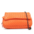 Bottega Veneta Orange Mini Nappa Intrecciato Expandable Chain Flap Crossbody Italy