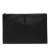 Saint Laurent B Saint Laurent Black Calf Leather Croc Embossed Monogram Clutch Italy
