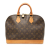 Louis Vuitton B Louis Vuitton Brown Monogram Canvas Fabric Monogram Alma PM France