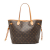 Louis Vuitton B Louis Vuitton Brown Monogram Canvas Fabric Monogram Neverfull MM France