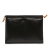 Hermès AB Hermès Black with Brown Lambskin Leather Leather Milo Lambskin Pilo Pouch France