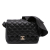 Chanel AB Chanel Black Calf Leather Quilted skin Bolero de Chanel Flap France