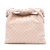 Bottega Veneta AB Bottega Veneta Pink Light Pink Calf Leather Mini skin Intrecciato Hop Satchel Italy