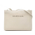 Balenciaga B Balenciaga White Ivory Calf Leather Perforated Logo Navy Pochette Crossbody Italy