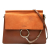 Chloé B Chloé Brown Calf Leather Medium skin and Suede Faye Crossbody Italy