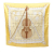 Hermès AB Hermès Yellow Silk Fabric La Musique des Spheres Scarf 90 France