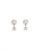 Chanel Coco Mark Dangling Rhinestone Earrings