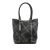 Burberry B Burberry Gray Dark Gray Canvas Fabric Shimmer Check Tote China