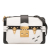 Louis Vuitton B Louis Vuitton White with Black Epi Leather Leather Epi Trunk Clutch France