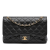 Chanel B Chanel Black Caviar Leather Leather Jumbo Classic Caviar Double Flap Italy
