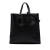 Prada B Prada Black Calf Leather Vitello Phenix Open Convertible Tote India