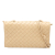 Bottega Veneta AB Bottega Veneta Brown Beige Nappa Leather Leather Nappa Intrecciato Trio Pouch On Strap Italy