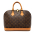 Louis Vuitton B Louis Vuitton Brown Monogram Canvas Fabric Monogram Alma PM France