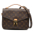 Louis Vuitton B Louis Vuitton Brown Monogram Canvas Fabric Monogram Pochette Metis France