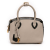 Louis Vuitton AB Louis Vuitton Gray with Black Calf Leather Cuir Obsession Lockit BB France