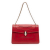 Bvlgari B Bvlgari Red Calf Leather Medium skin Serpenti Forever Shoulder Bag Italy