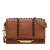 Alexander McQueen AB Alexander McQueen Brown Calf Leather Medium The Story Shoulder Bag Italy