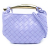 Bottega Veneta Purple Baby Lambskin Intrecciato Sardine Bag Italy