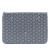 Goyard AB Goyard Gray Coated Canvas Fabric Goyardine Senat MM France