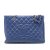 Chanel B Chanel Blue Caviar Leather Leather Caviar Grand Shopping Tote Italy