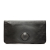Bottega Veneta B Bottega Veneta Black Calf Leather Turn Lock Clutch Italy