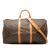Louis Vuitton B Louis Vuitton Brown Monogram Canvas Fabric Monogram Keepall Bandouliere 50 United States