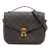 Louis Vuitton B Louis Vuitton Brown Monogram Canvas Fabric Monogram Pochette Metis France
