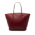 Gucci B Gucci Red Calf Leather Guccissima Bree Tote Italy