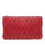 Miu Miu B Miu Miu Red Nappa Leather Leather Matelasse Nappa Clutch Turkey