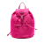 Prada B Prada Pink Nylon Fabric Tessuto Drawstring Backpack Italy