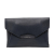 Givenchy B Givenchy Blue Navy Goatskin Leather Medium Antigona Envelope Clutch Italy