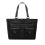 Gucci B Gucci Black Nylon Fabric GG Abbey D Ring Pocket Tote Italy