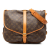 Louis Vuitton B Louis Vuitton Brown Monogram Canvas Fabric Monogram Saumur 35 France