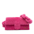Jacquemus AB Jacquemus Pink Hot Pink Fur Natural Material Shearling Le Bambidou Shoulder Bag Italy