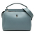 Fendi B Fendi Blue Light Blue Calf Leather Medium DotCom Satchel Italy