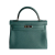 Hermès Kelly 32 Taurillon Clemence Leather Top-Handle Handbag Malachite