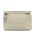 Loewe AB LOEWE Brown Beige Calf Leather Embossed Anagram Repeat T Clutch Spain