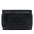Loewe AB LOEWE Black Calf Leather Embossed Anagram Repeat T Clutch Spain