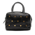 Loewe B LOEWE Black Calf Leather Anagram Studs Handbag Spain