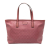 Gucci B Gucci Pink Coated Canvas Fabric Medium GG Imprime Tote Italy