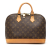Louis Vuitton B Louis Vuitton Brown Monogram Canvas Fabric Monogram Alma PM France