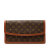 Louis Vuitton AB Louis Vuitton Brown Monogram Canvas Fabric Monogram Pochette Dame GM France
